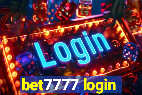 bet7777 login